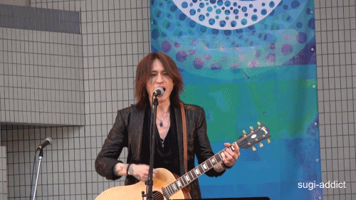 sugiaddict:Sugizo - Dear Life live @ Earth Day Tokyo 2016