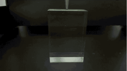Lightning Being Frozen In What’s Known As A Lichtenberg Figure