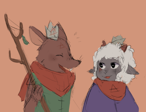 Hihi, I Love Your Art Style!! Maybe You Can Draw Lambek With Ratau? If U Don't Want It's Okay, I'm Not