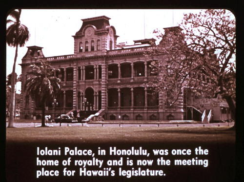 From “Hawaii and its People”, filmstrip c. 1950s.