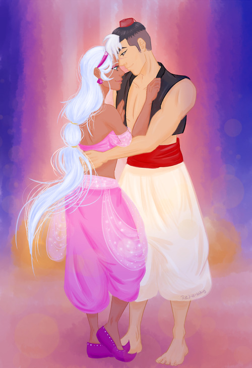 Shallura Aladdin AUArt request for @princeasimdiya12