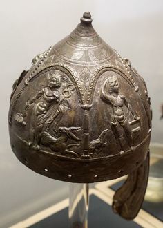Helmet of a Thracian auxiliary soldier in the Roman Army, late 1st century AD.