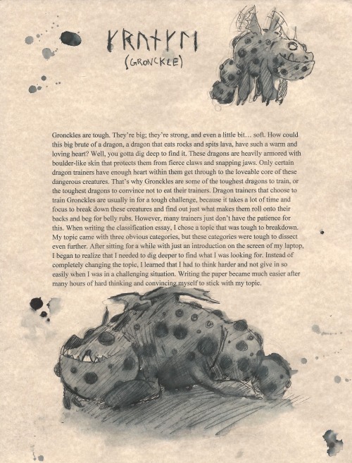 little-ampharos:ok so these drawings are from my english portfolio! we had to edit all of our essays