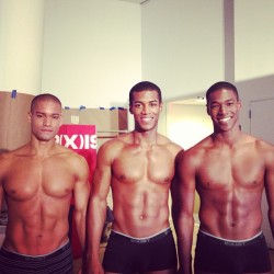 model-hommes:  Deric Mickens, Darius Williams,