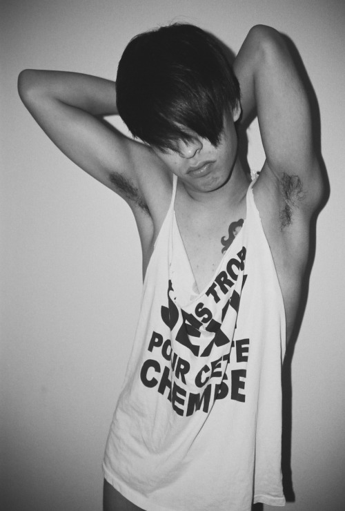 americasfinestkids:  ~ Motel Series ~ Daniel Z. was really into sex, porn, anything wild and dark. This photo shoot represents those elements in a vivid and black & white way. Somewhere in Los Angeles, California. 2011