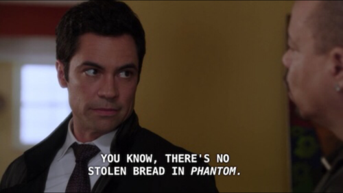 shutupanddiehl: diarkis: guys lmao I went back to watch some old law and order svu episodes and there’s this one scene where a girl claims her alibi is she went to see the phantom of the opera and to confirm whether or not she’s telling the truth