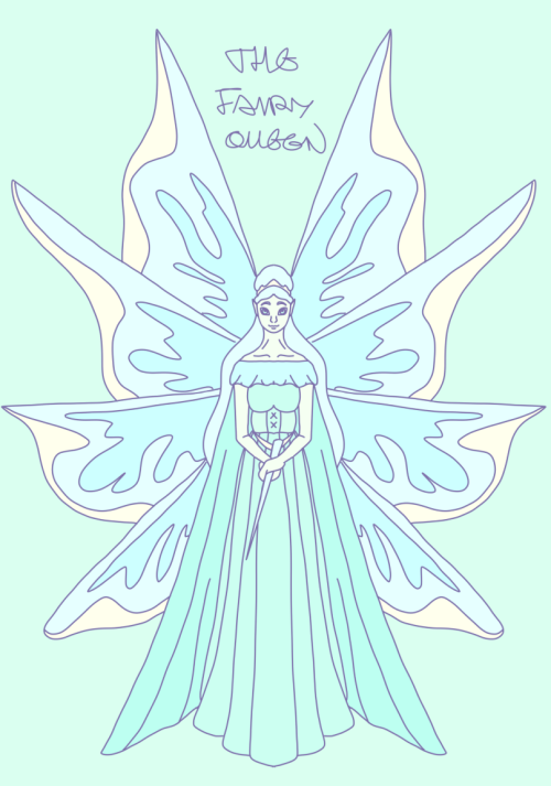 I Finally Finally Finally Got Around To Drawing The Fairy Queen!