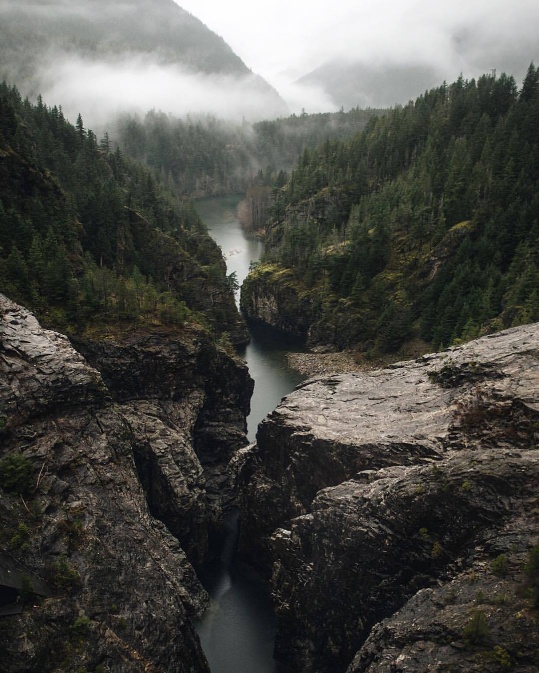 tannerwendell:  diablo lake dam. skagit river. washington.  (at Diablo Lake At North