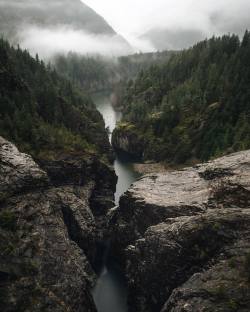 tannerwendell:  diablo lake dam. skagit river.