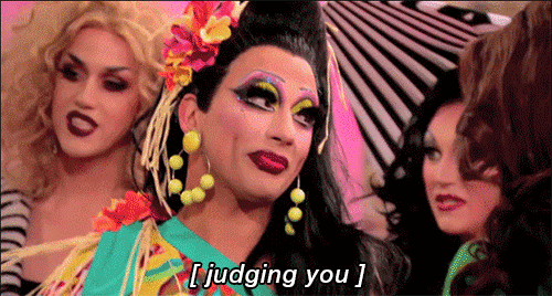 cmondragrace:  When a dumb bitch can’t even answer a simple ass question in class