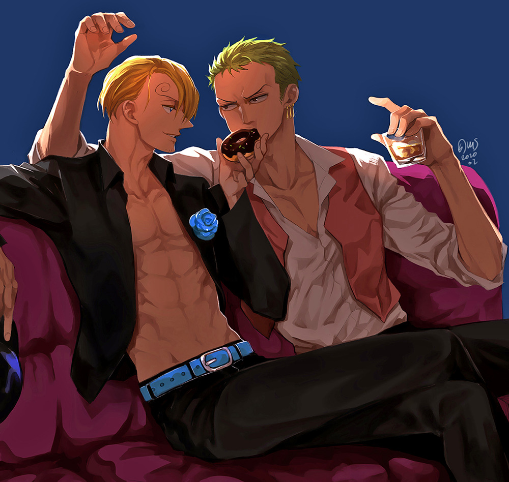 Zoro x Sanji fanart :D by Linasenpai on DeviantArt