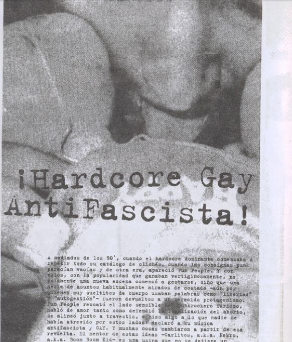 HARDCORE GAY ANTIFASCIST &lt;3 Boom Boom Kid statement from Homoxidal 500 #2