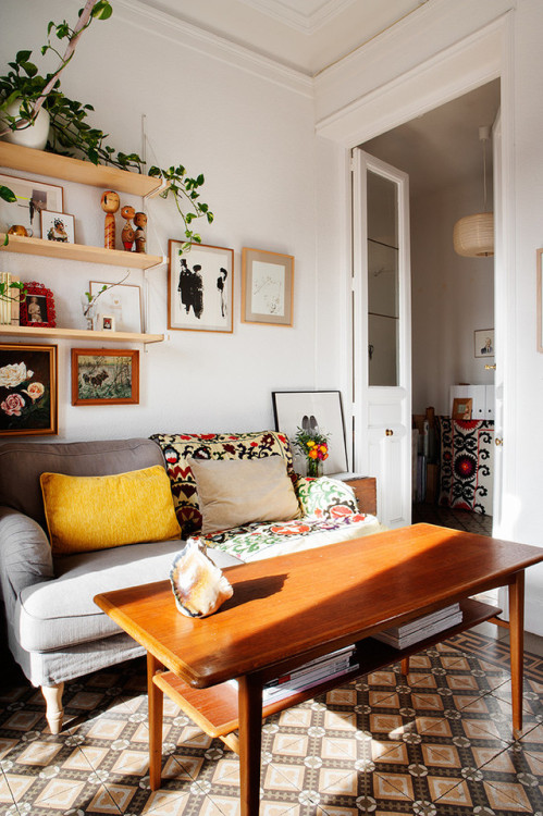 Bohemian apartment in Madrid.