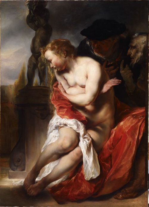 Susanna and the Elders/‘ca. 1670by JOAN VAN NOORT(Fine Arts Museums of San-Francisco)