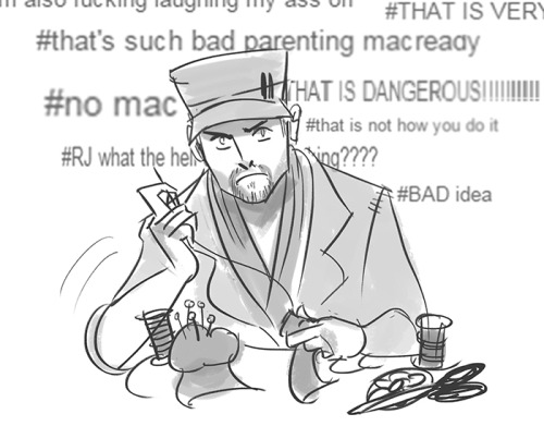 a sequel to rj maccready: the daddening where mac is informed that a suppressed sniper rifle is stil