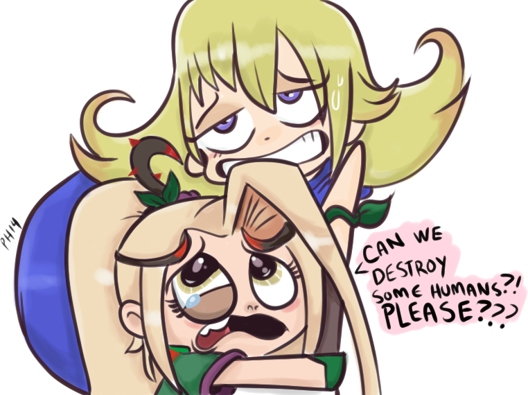 phildoodledraws:  all the meanwhile, Phosphora is like “uuuh okaaay”     