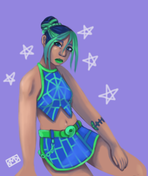 chill jolyne warmup&hellip;looser painting is a lot more relaxing!