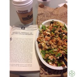 Day 37: Sapolsky X Chipotle X Peets 👌 #100happydays #100daycountdowntil21