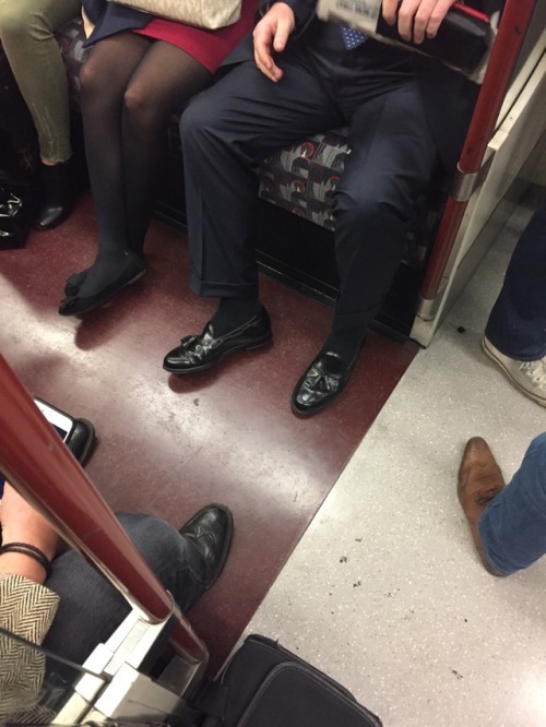 Daddy on the tube at Regent’s Park @loaferotica @daddys-loafersnsox