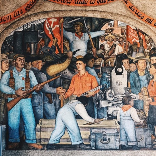376 ディエコ・リベーラ(メキシコ)とその壁画-