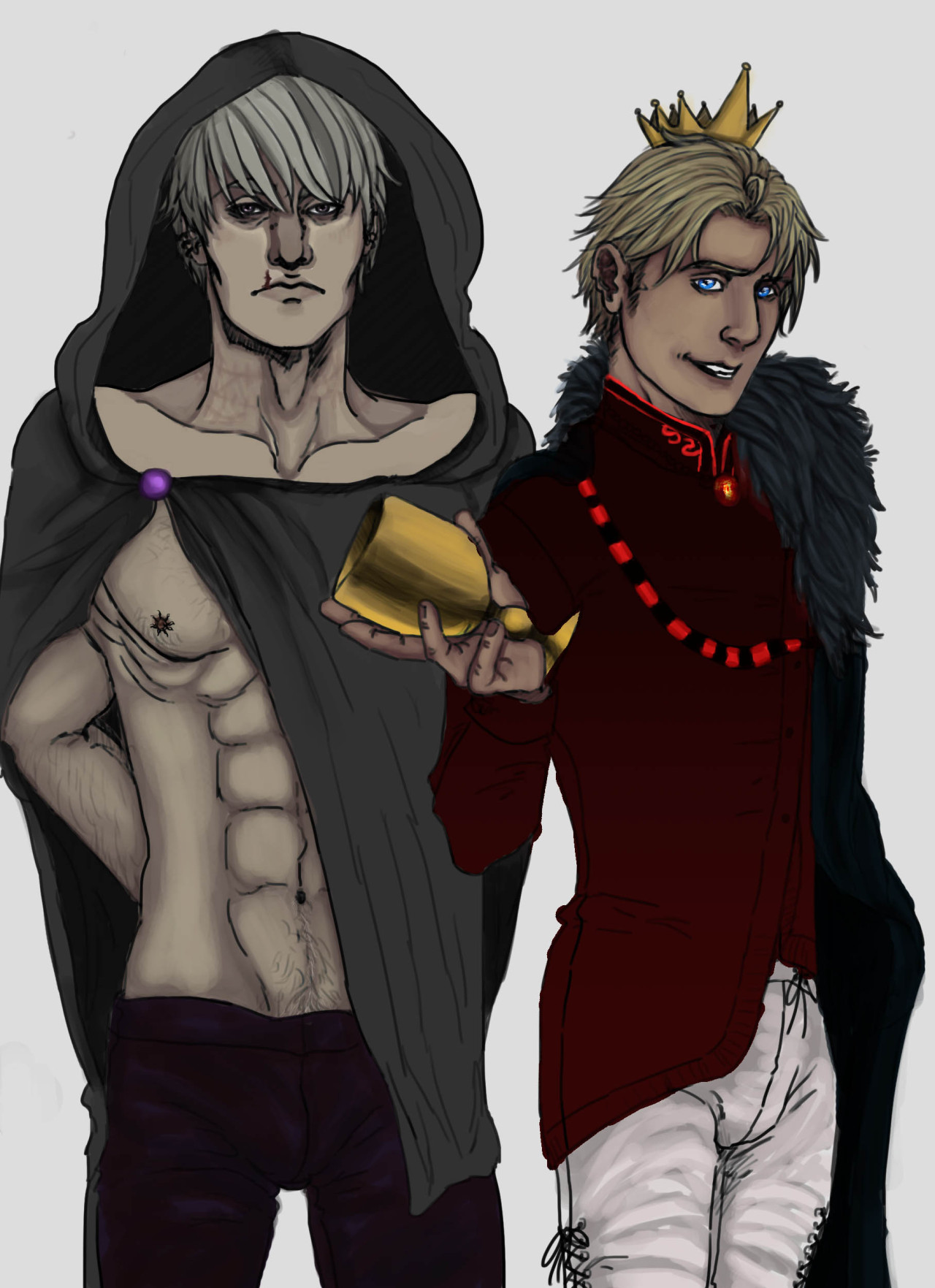 I finished this really fast compared to my usual colored art