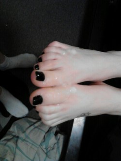 Heather's feet and toes