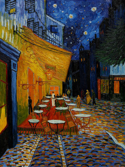 annanetrebko:  Vincent Van Gogh Terrasse