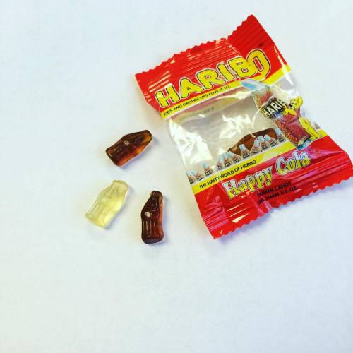 I don’t know how to feel.  #haribo #happycola #halloweiner