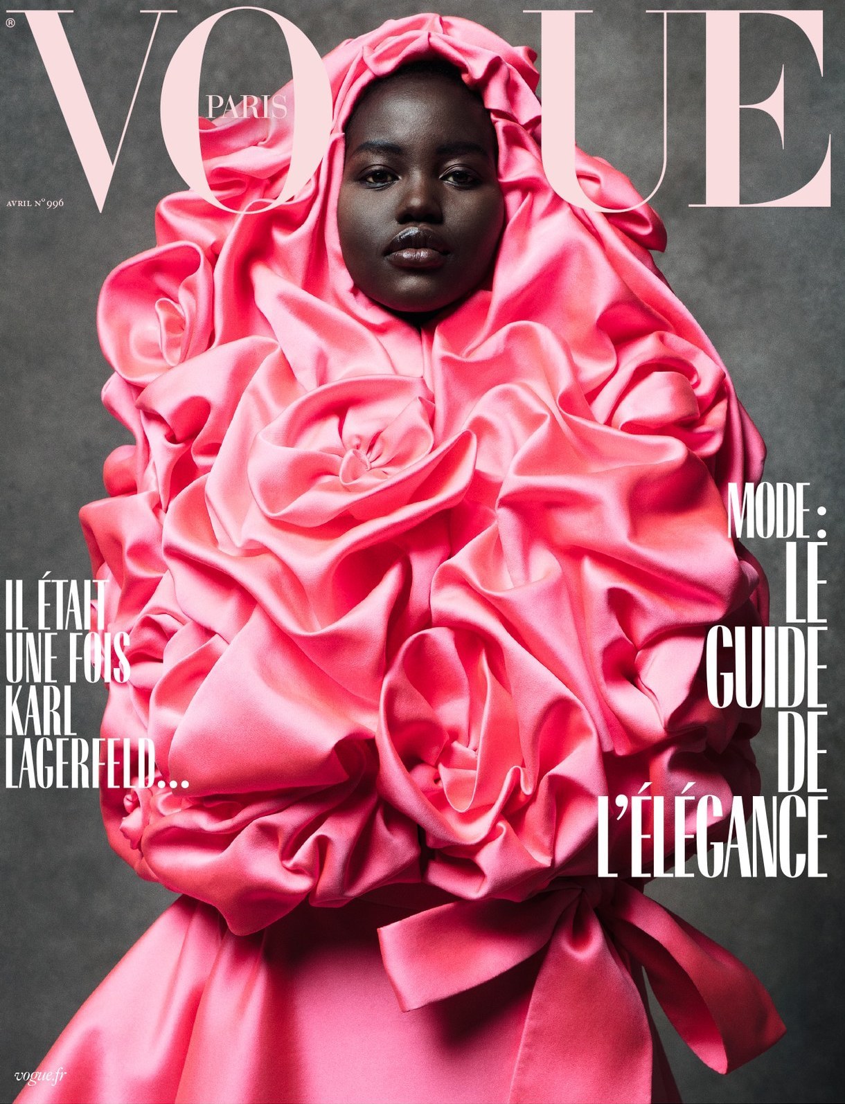 Adut Akech Bior photographed by Inez &amp; Vinoodh for the April 2019 issue ...