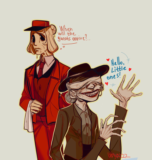 some gender-bender!versions of The Maw employees  