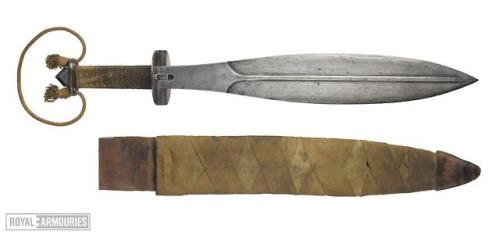 Welsh trench dagger, World War I.From the Royal Armouries Collection
