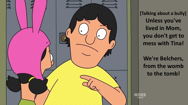 marauders4evr:  So there are a lot of reasons why Bob’s Burgers is such a great