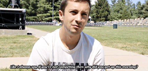 I’m competitive about a select number of video games. I’m competitive about anything. I 