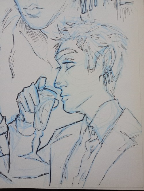Some Opla!zoro Sketches I Never Uploaded But Still Like A Lot