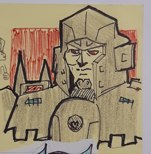 Es Megatron Doodles From Today (plus An Es Airlock I Made)