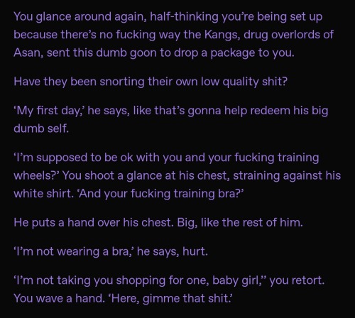 THESE PARTS HAD ME WHEEZING