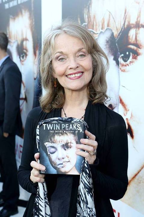 Grace Zabriskie with the Twin Peaks Blu-ray box set. She is INCREDIBLE in The Missing Pieces! ◭ Welc