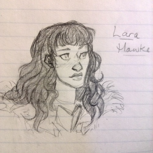 magebutts: wOAH a drawing of my Hawke that I’m actually happy with??? sHOCKING!!!