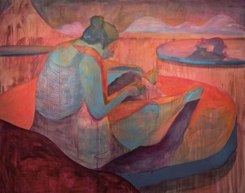 supersonicart: “Women Like You Drown Oceans.”Ghostly, surreal visions of empowered women