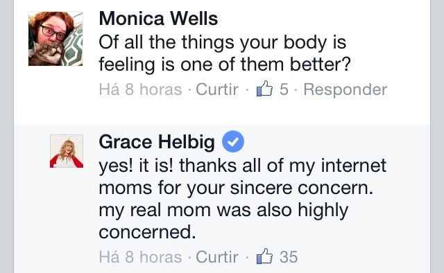 ijustloveyoutubers:  bestofyoutubecomments:  #NotTooDeep with Grace Helbig  Grace’s