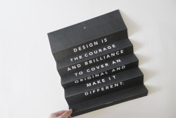Are you a designer? Do you take pride in your work, visual or otherwise? Is this a statement that you hold to be true? A verifiable and valuable conclusion to come to from your experiences? This belief is sloppy. Let&rsquo;s fix it. &ldquo;Design&rdquo;