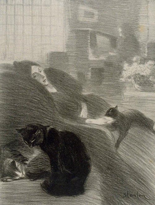 Quand nous serons vieux! = When We&rsquo;re Old!Théophile Alexandre Steinlen (Swiss; 1859–1923)1899 