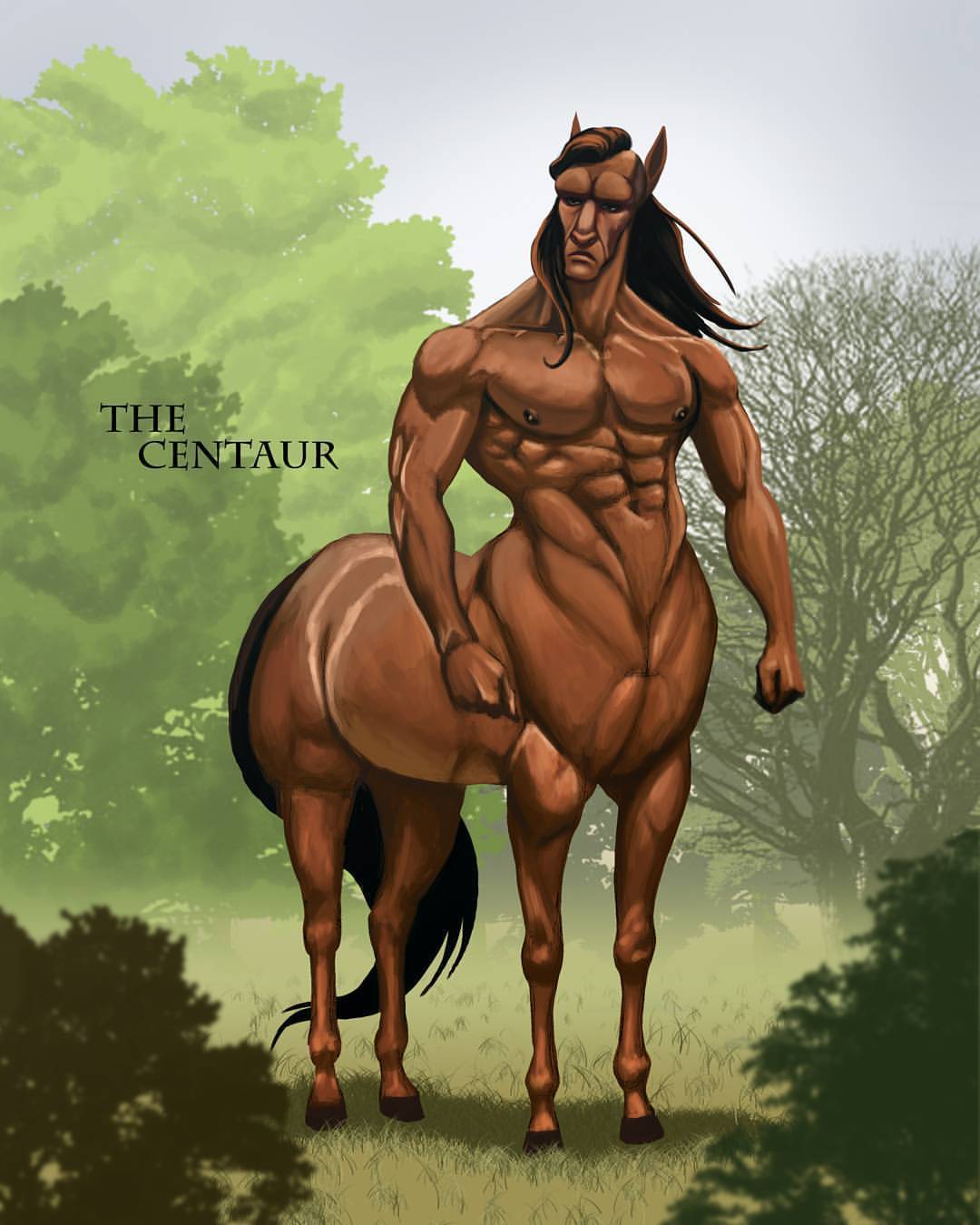 Inksmith The Centaur Is A Half Man Half Horse They Have