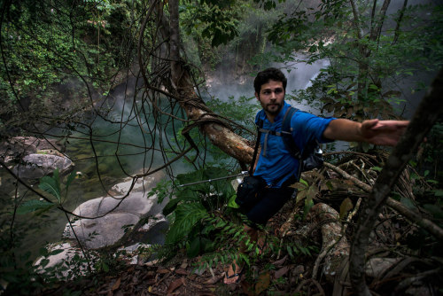 When geoscientist Andres Ruzo was a young boy, his grandfather told him a story about a river that b