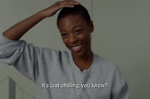 brooksblog:  What is love? ❝It’s just chilling, you know? Kicking it with somebody,