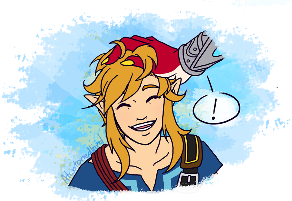 atwotonedbird:I wanted to give Link a happy and simple memory since his canon memories