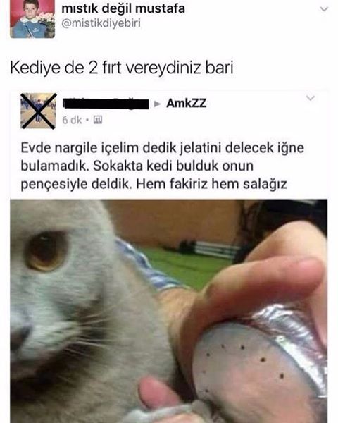 Evde nargile içelim dedik...