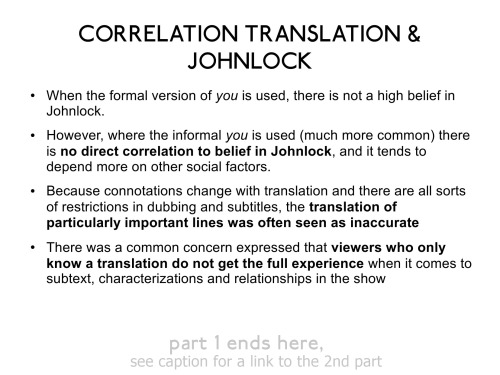 allthingslinguistic:destinationtoast:operationsyntax:Here are the results!Operation Syntax: The Role