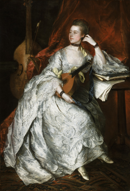Thomas Gainsborough, Anne Ford (later Mrs. Philip Thicknesse)   1760, oil on canvas, 
