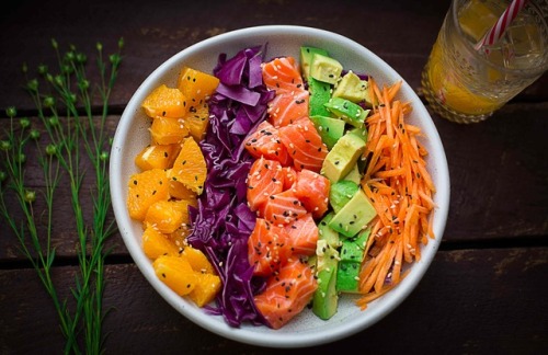 Salmon Salad Bowl